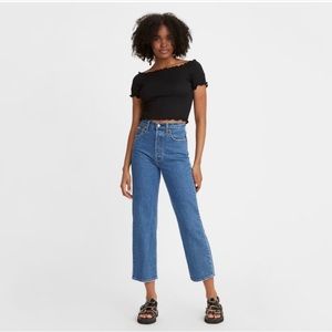 Levis ribcage jeans Sz 29 cropped (27 inseam)